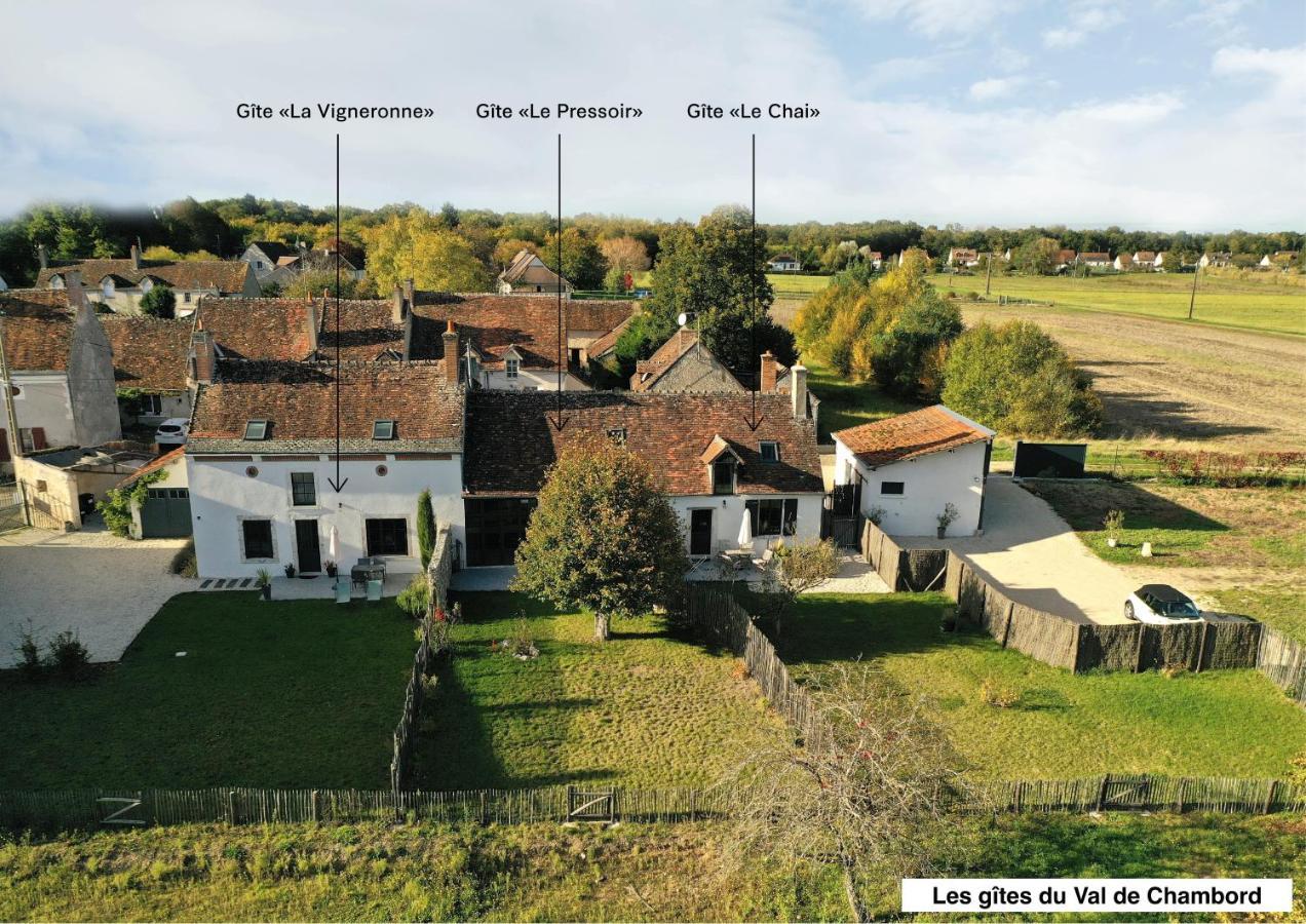 Huisseau-sur-Cosson Les Gites Du Val De Chambord מראה חיצוני תמונה